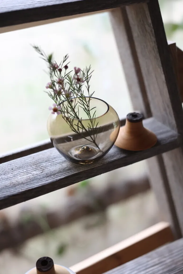 Utopia & Utility Apple stapelbar behållare, 16 x 12 cm, rök