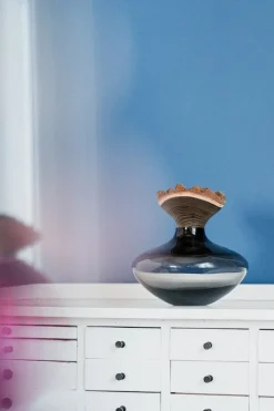 Utopia & Utility Bloom stapelbar behållare, 26 x 26 cm, rök