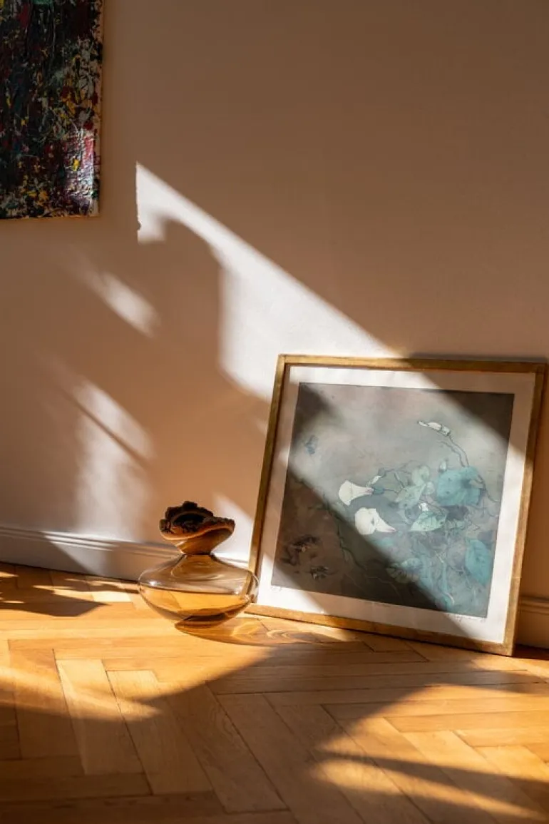 Utopia & Utility Bloom stapelbar behållare, 26 x 26 cm, rök