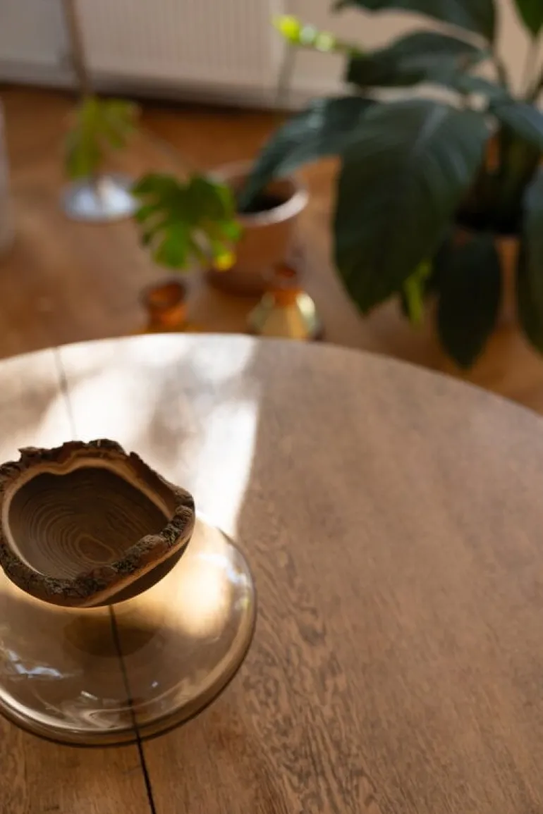 Utopia & Utility Bloom stapelbar behållare, 26 x 26 cm, rök