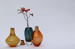 Utopia & Utility Matisse II stapelbar behållare, 16 x 12 cm, karamell