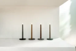 Uyuni Lighting LED antikljus, 32 cm, 2 st, mattblå