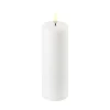 Uyuni Lighting LED-blockljus, 5,8 x 15 cm, nordic white
