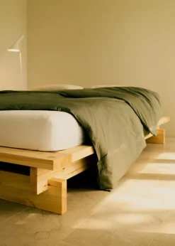 Vaarnii 017 Aamu, sängram, 180 cm, furu