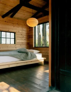 Vaarnii 017 Aamu, sängram, 180 cm, furu