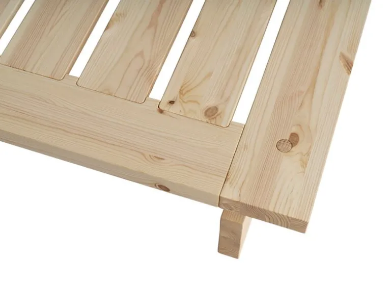 Vaarnii 017 Aamu, sängram, 160 cm, furu