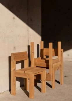 Vaarnii 013 Osa matstol för utomhusbruk, furu