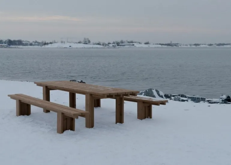 Vaarnii 013 Osa utomhus matbord, 270 cm, tall