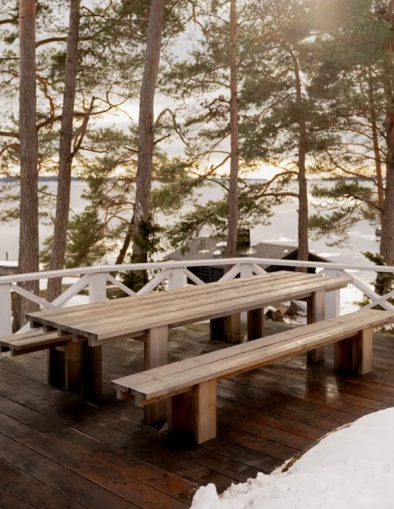 Vaarnii 013 Osa utomhus matbord, 270 cm, tall