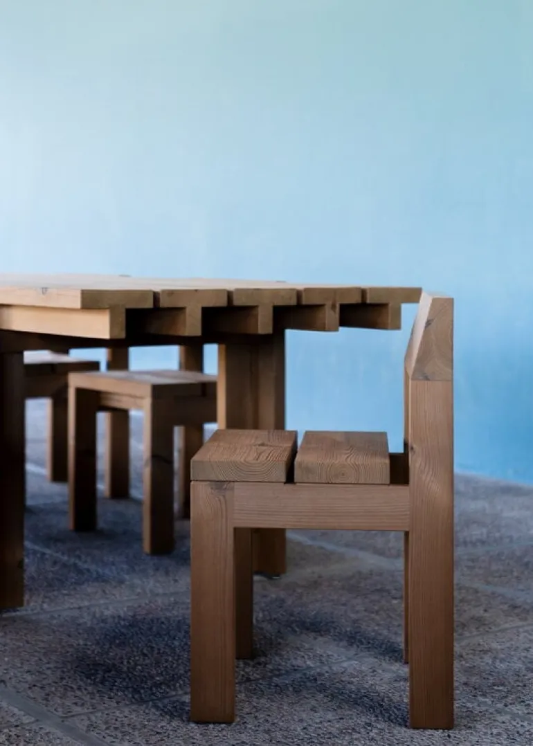 Vaarnii 013 Osa utomhus matbord, 270 cm, tall