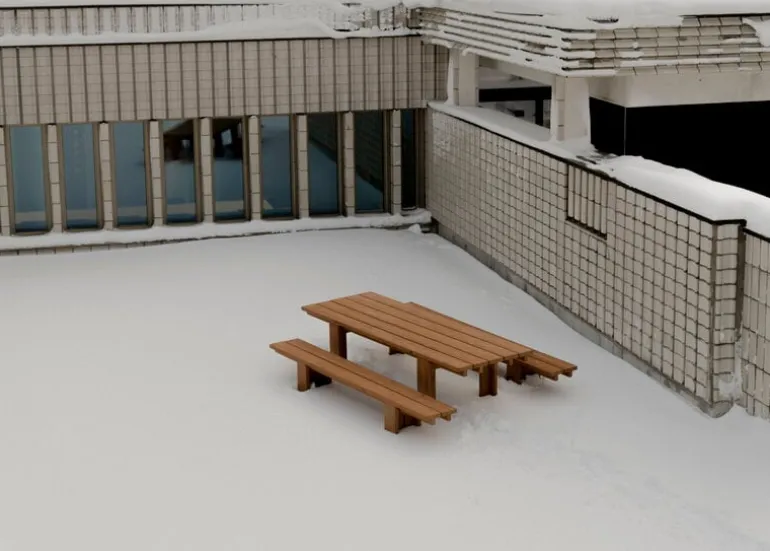 Vaarnii 013 Osa utomhus matbord, 270 cm, tall