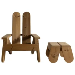 Vaarnii 015 Peace utefåtölj, furu