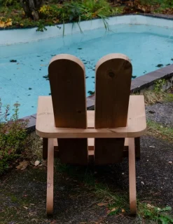 Vaarnii 015 Peace utefåtölj, furu