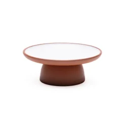 Vaidava Ceramics Earth ljusstake för blockljus, vit