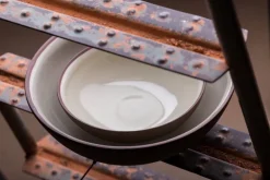 Vaidava Ceramics Earth Raw skål, 2 l, brun - beige