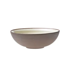 Vaidava Ceramics Earth Raw skål, 0,6 l, brun - beige