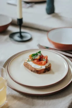 Vaidava Ceramics Earth Raw skål, 0,6 l, brun - beige