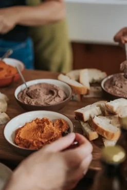 Vaidava Ceramics Earth Raw skål, 0,6 l, brun - beige