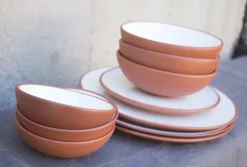 Vaidava Ceramics Earth skål 1 l, vit