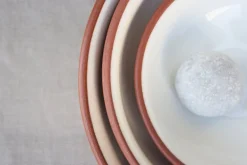 Vaidava Ceramics Earth skål 2 l, vit