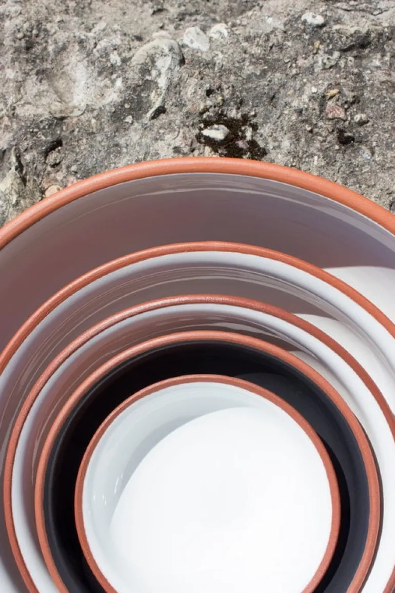 Vaidava Ceramics Earth skål 2 l, vit