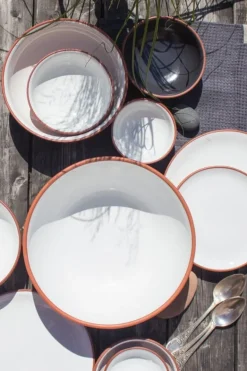 Vaidava Ceramics Earth skål 3 l, vit