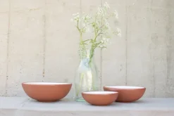 Vaidava Ceramics Earth skål 3 l, vit