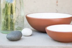 Vaidava Ceramics Earth skål 3 l, vit