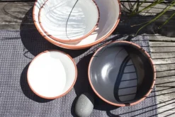 Vaidava Ceramics Earth skål 3 l, vit