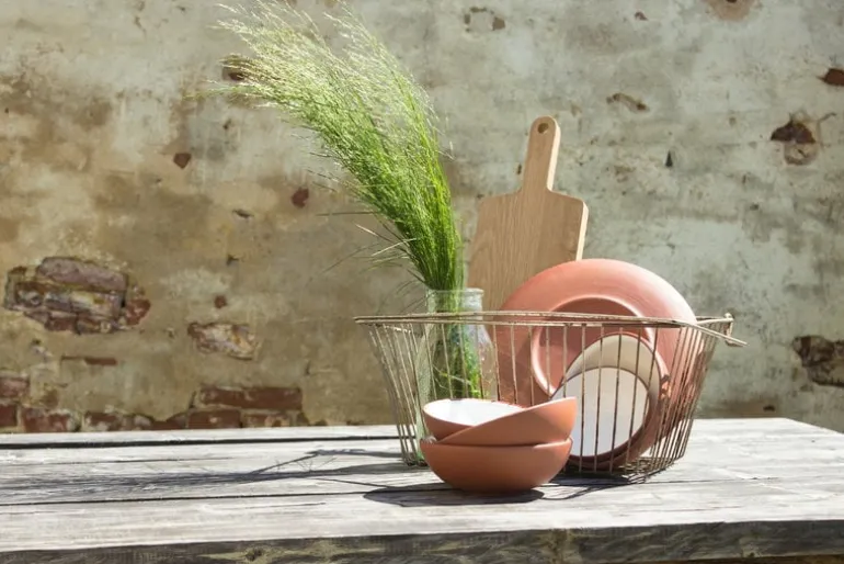 Vaidava Ceramics Earth skål 0,6 l, vit