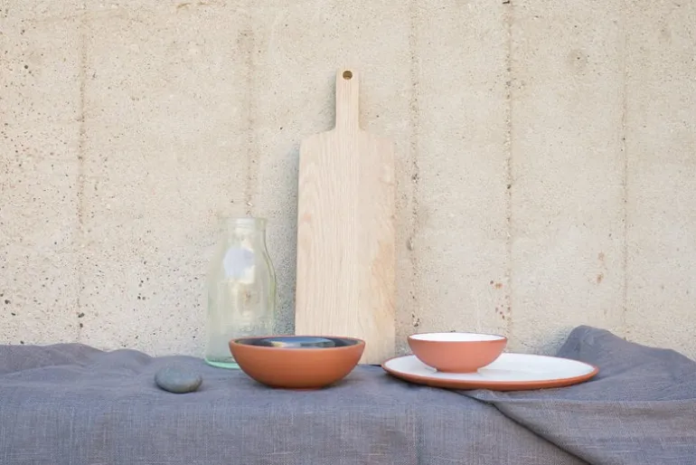 Vaidava Ceramics Earth skål 0,6 l, vit