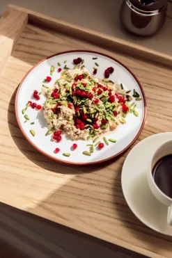 Vaidava Ceramics Earth tallrik 22 cm, vit