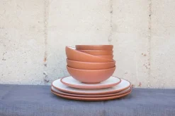 Vaidava Ceramics Earth tallrik 26,5 cm, vit