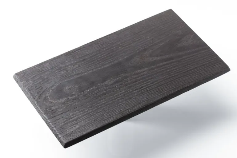 Vaidava Ceramics Eclipse serveringsfat, svart ask