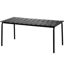 valerie_objects Aligned matbord, 170 x 85 cm, svart