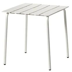 valerie_objects Aligned matbord, 70 x 70 cm, off-white