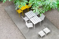 valerie_objects Aligned sidobord/pall, off-white