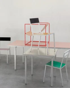 valerie_objects Alu matbord, stort, rosa