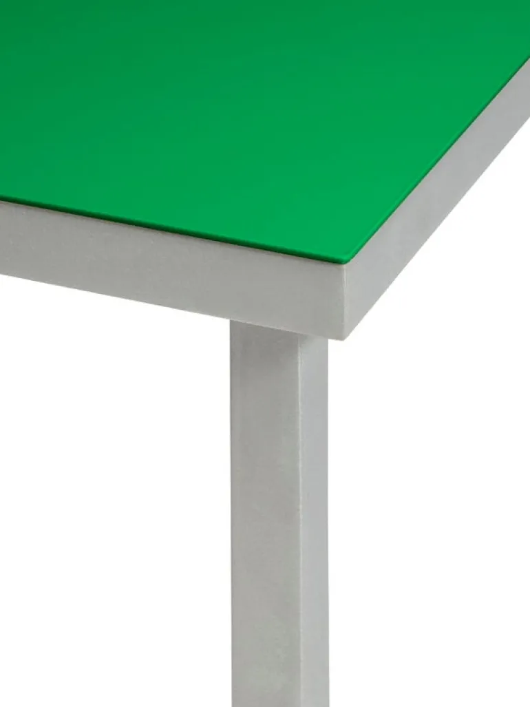 valerie_objects Alu matbord, litet, grönt