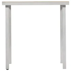 valerie_objects Alu matbord, litet, elfenbensvitt