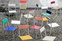 valerie_objects Alu stol, mörkblå - grön