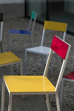 valerie_objects Alu stol, mörkblå - grön