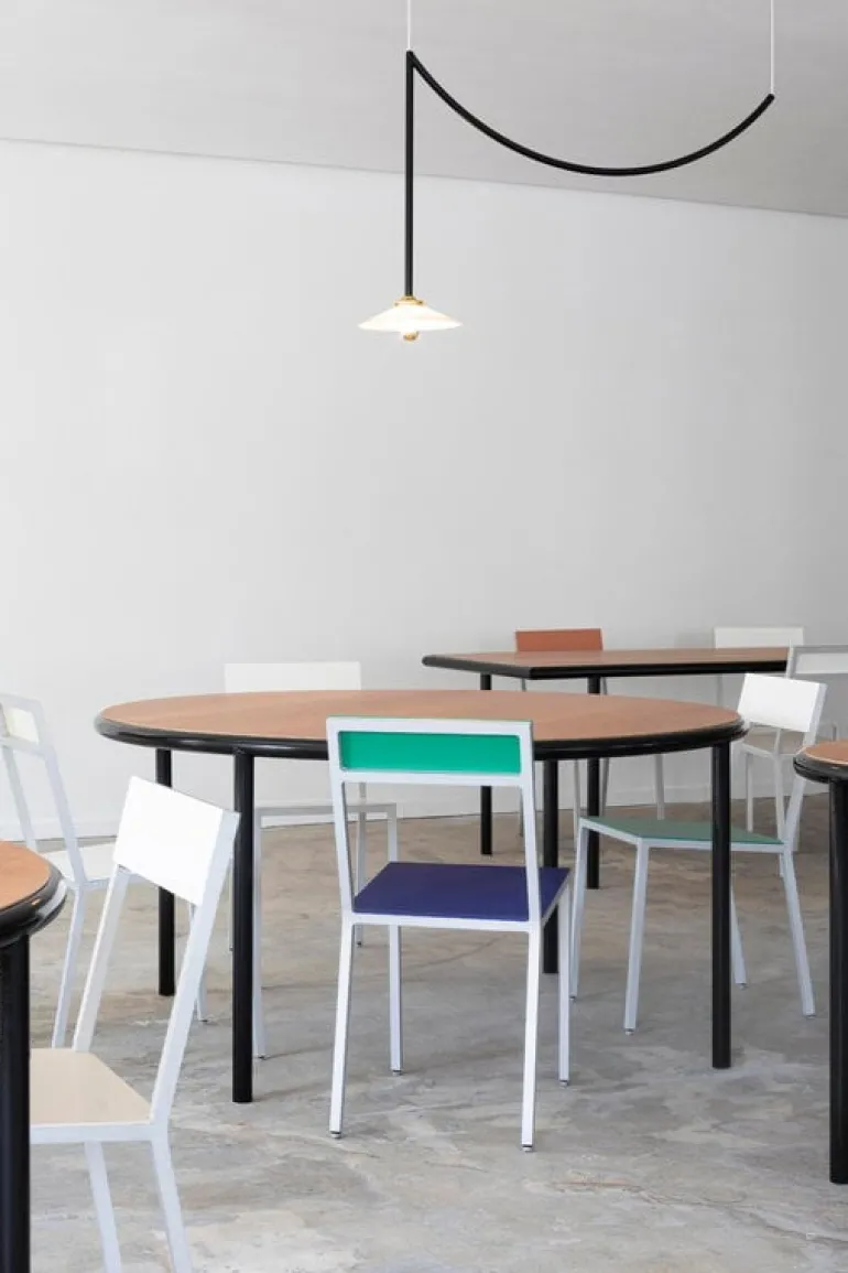 valerie_objects Alu stol, mörkblå - grön