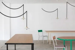 valerie_objects Alu stol, mörkblå - grön