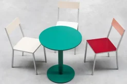 valerie_objects Alu stol, bordeaux - rosa