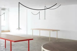 valerie_objects Ceiling Lamp N°5, röd