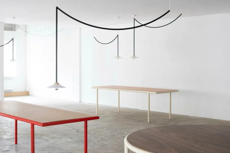 valerie_objects Ceiling Lamp N°5, röd