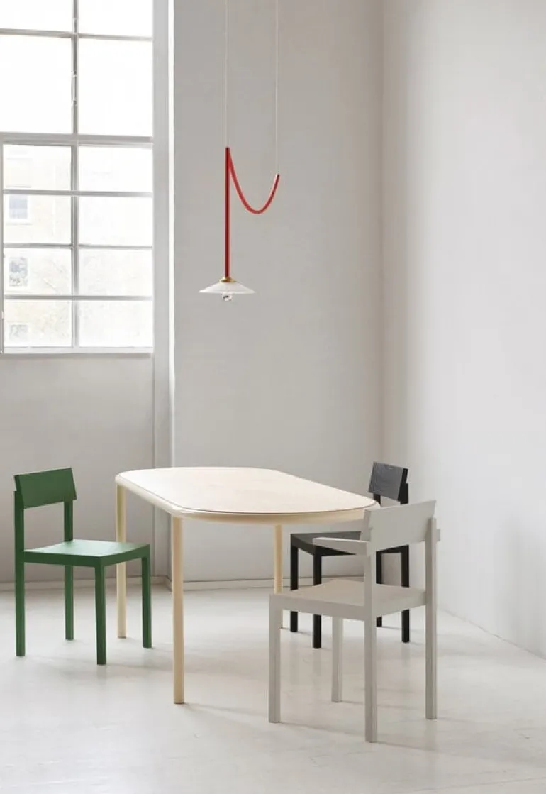 valerie_objects Ceiling Lamp N°5, röd