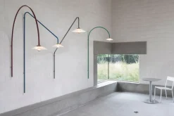 valerie_objects Hanging Lamp N°3, dimbar, menie red