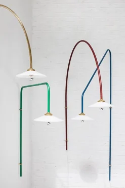 valerie_objects Hanging Lamp N°4, dimbar, blå